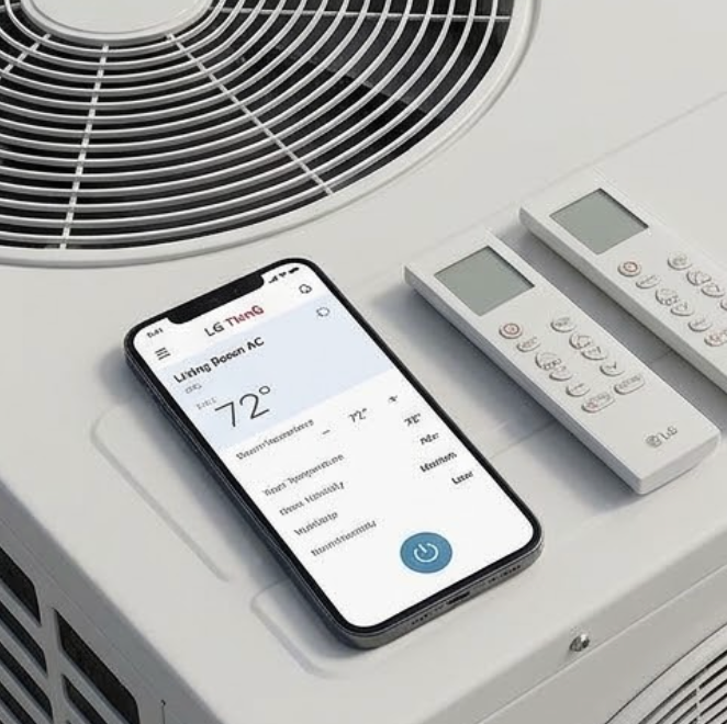LG Multi F Multi-Zone 3-Zone 30,000 BTU 20 SEER2 (9K + 9K + 15K) Ductless Mini-Split Air Conditioner and Heat Pump
