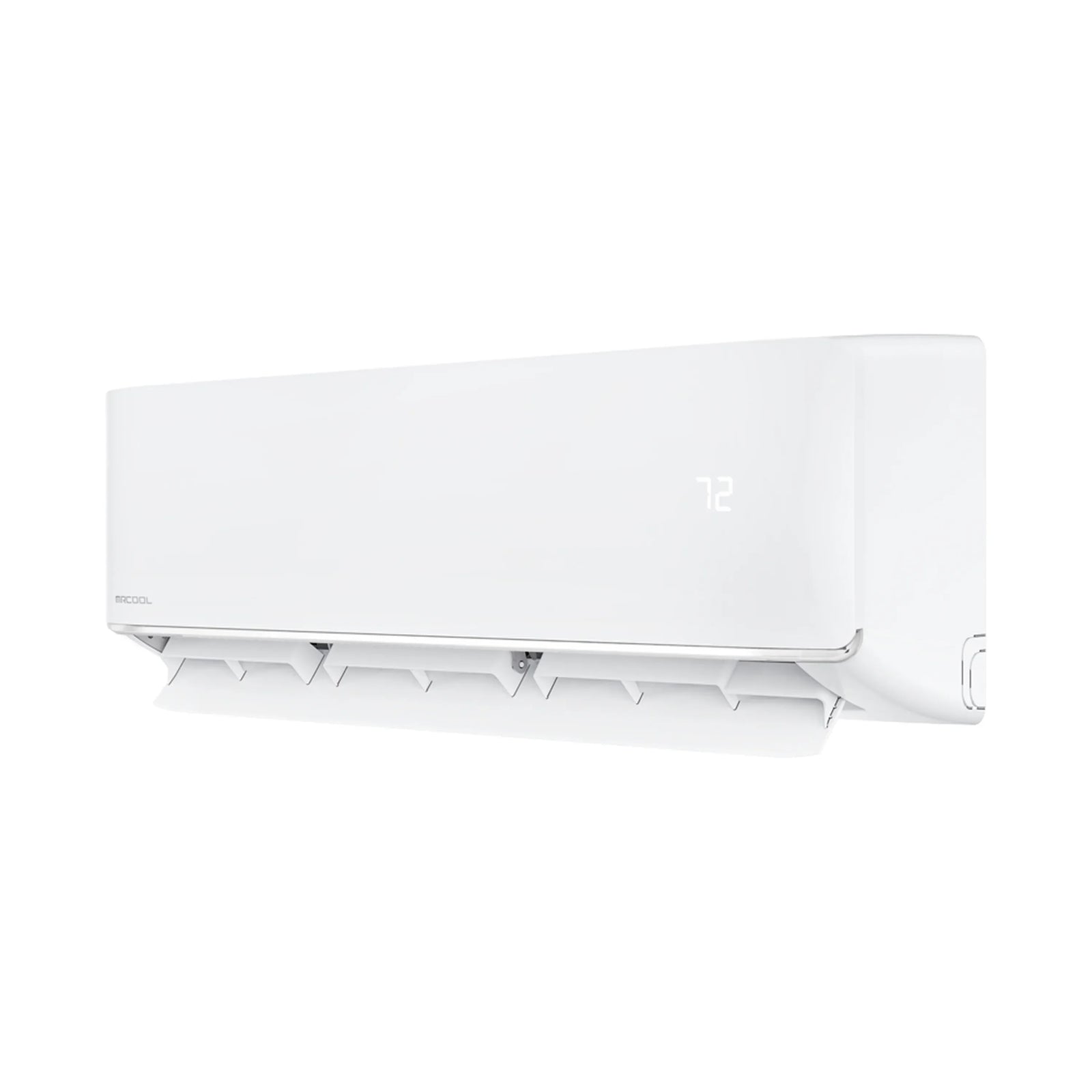 MRCOOL DIY Hybrid Central Split System 2-Zone 36K BTU Condenser with 24K Ducted Air Handler and 6K Wall Mounted Air Handler