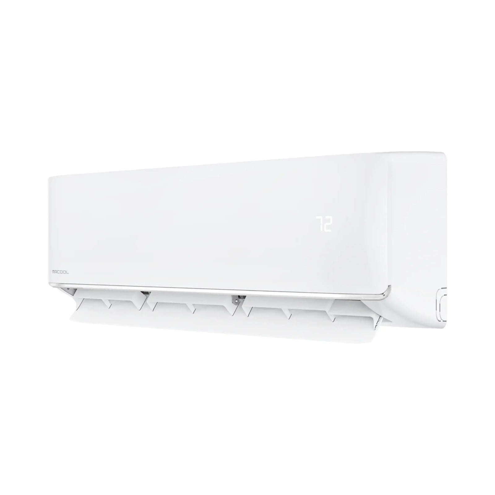MRCOOL DIY Hybrid Central Split System 2-Zone 48K BTU Condenser with 24K Ducted Air Handler and 24K Wall Mounted Air Handler
