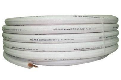 Mini Split 3/8" LL x 5/8" SL x 1/2" Insulated Non Flared Line Set - 50 Feet