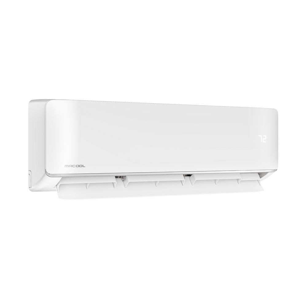 MRCOOL DIY 5th Gen Multi-Zone 55K BTU Three Zone Ductless Mini Split 6K + 18K + 24K Air Handler Side Angle