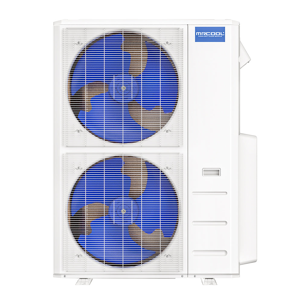 MRCOOL DIY 5th Gen Multi-Zone 55K BTU Three Zone Ductless Mini Split 12K + 12K + 18K Condenser Front