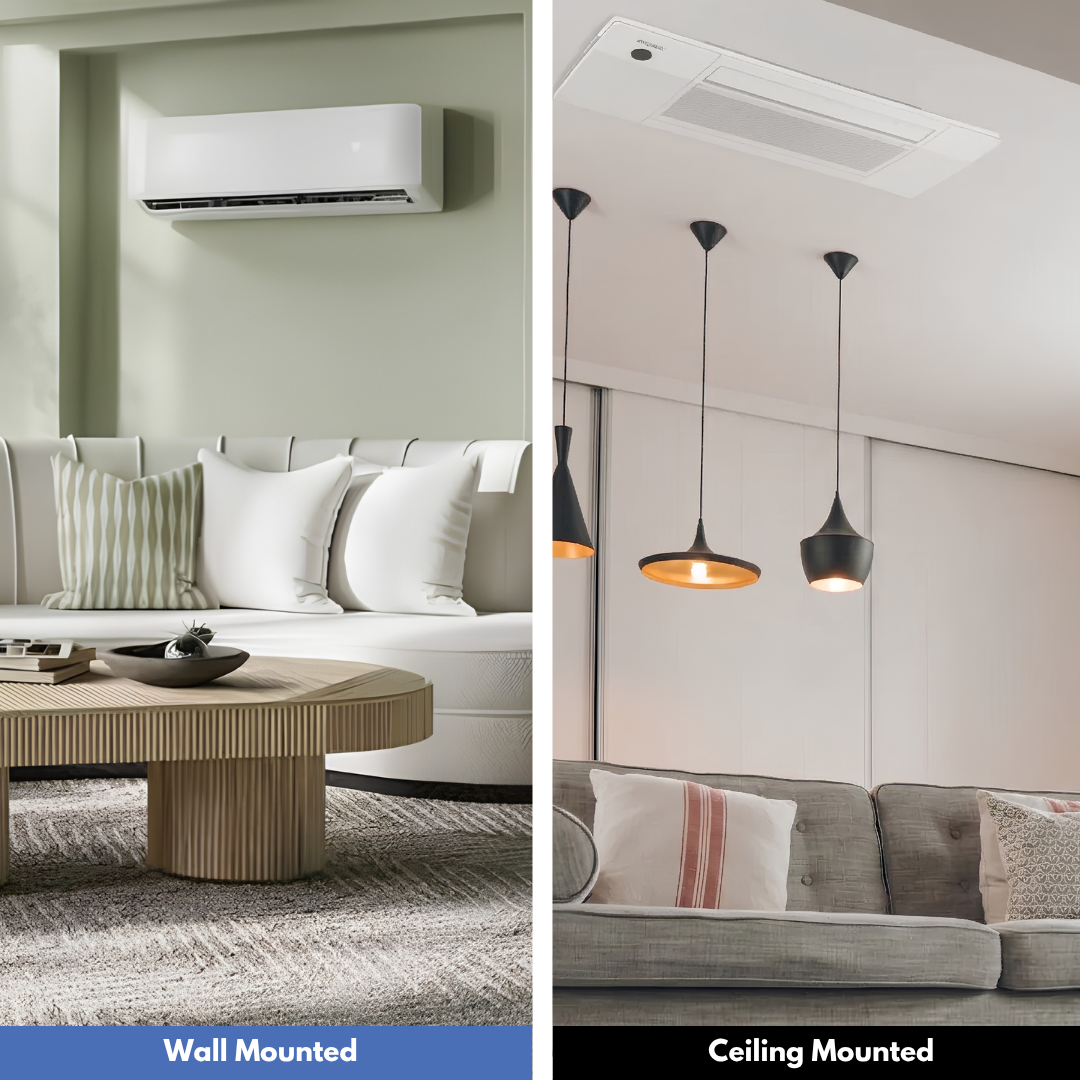 MRCOOL DIY 5th Gen Multi-Zone 2-Zone 18,000 BTU 24 SEER2 (9K Wall Mount + 9K Ceiling Cassette) Ductless Mini-Split Air Conditioner and Heat Pump