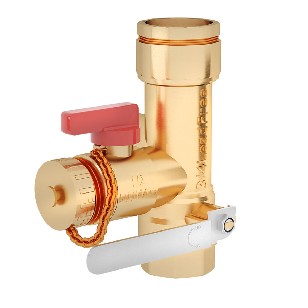 MRCOOL tankless water heater hot water valve