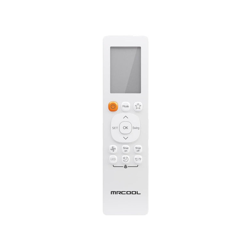 Remote controller for MRCOOL VersaPro 18,000 BTU 1.5 Ton Central Ducted Heat Pump System