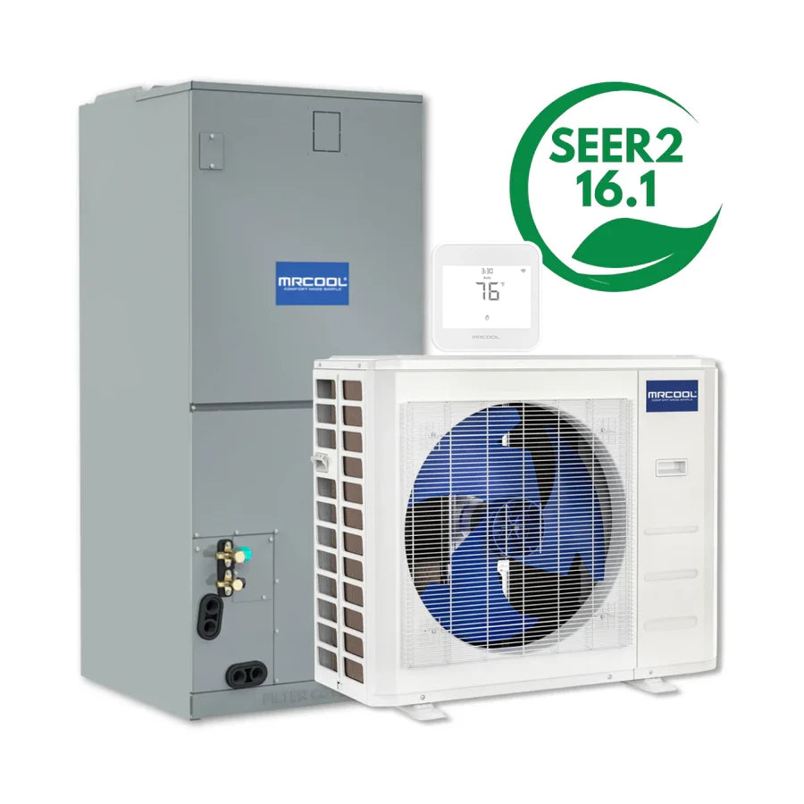 MRCOOL VersaPro 36,000 BTU 3 Ton 16.1 SEER2 Central Ducted Heat