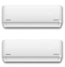 Pioneer 18,000 BTU 1.5-Ton Quantum Ultra 24 SEER2 Energy-Star 2 Zone Heat Pump 230V Air Handlers