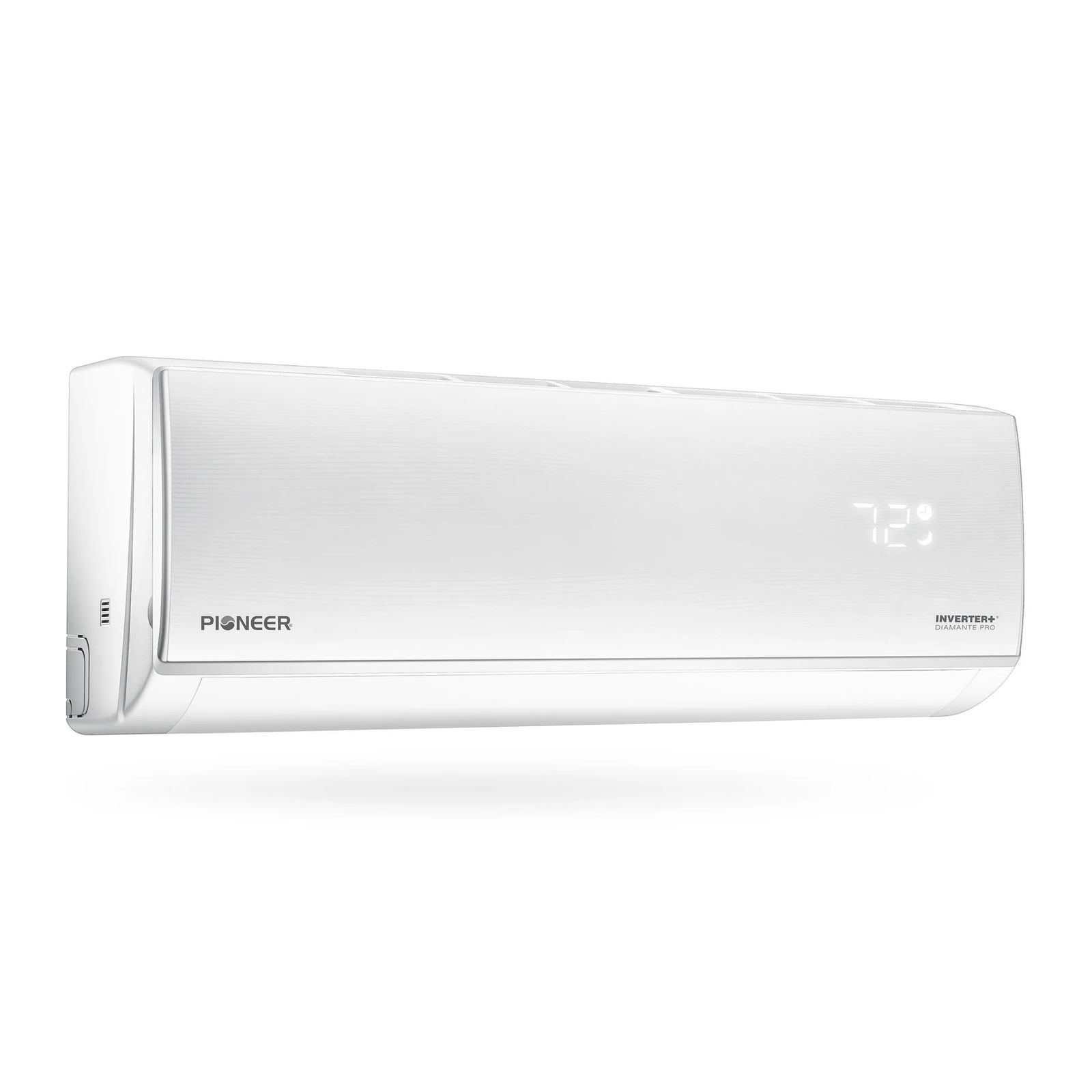Pioneer® Diamante Pro™ 9,000 BTU 20 SEER2 High-Wall Ductless Mini-Split Air Conditioner Inverter Heat Pump with 16 Ft. Kit - 230V