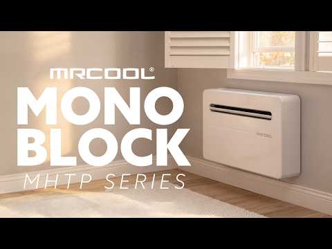 MRCOOL® Monoblock 10,000 BTU Ductless Wall Mounted Heating & Cooling System – WiFi – R32 – 115V – MDM10115D