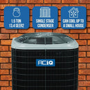 ACiQ 1.5 Ton 13.4 SEER2 Central Air Conditioner Condenser - R410A Single Stage