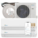Senville AURA 18,000 BTU (9K+9K) Dual Zone Mini Split Air Conditioner