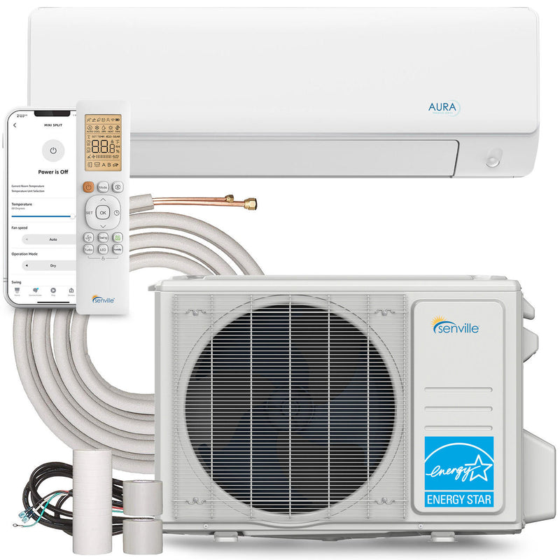 Senville AURA 18,000 BTU Single Zone Ductless Mini Split