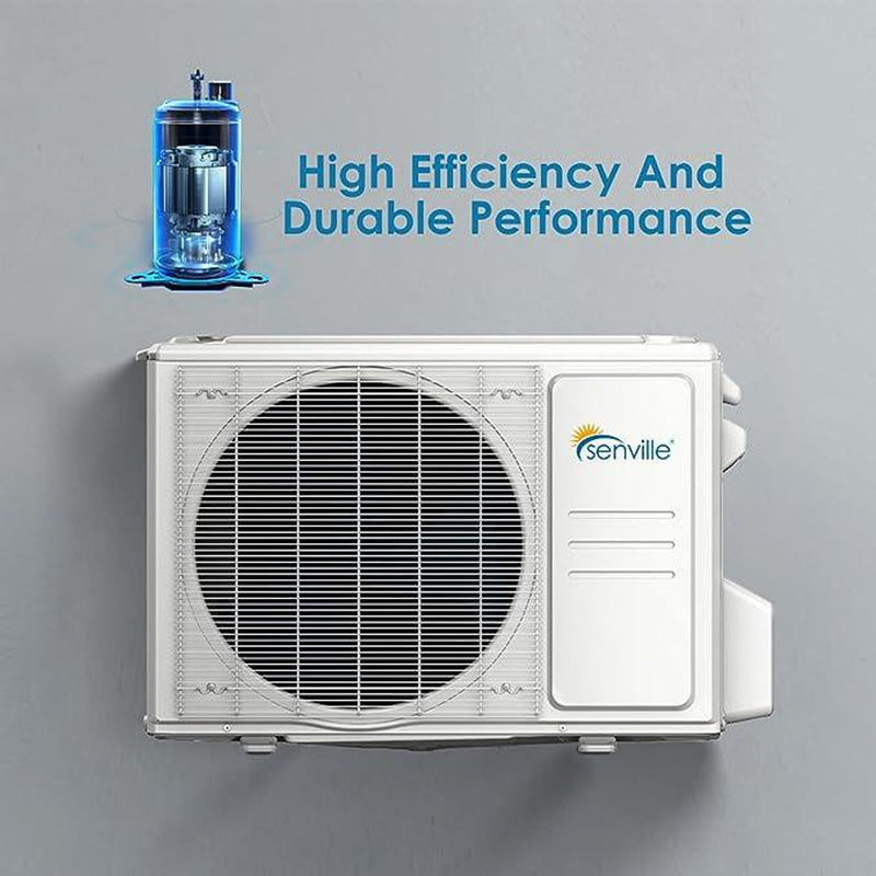 Senville LETO 24,000 BTU 18.7 SEER2 Single Zone Ductless Mini Split Brochure 3