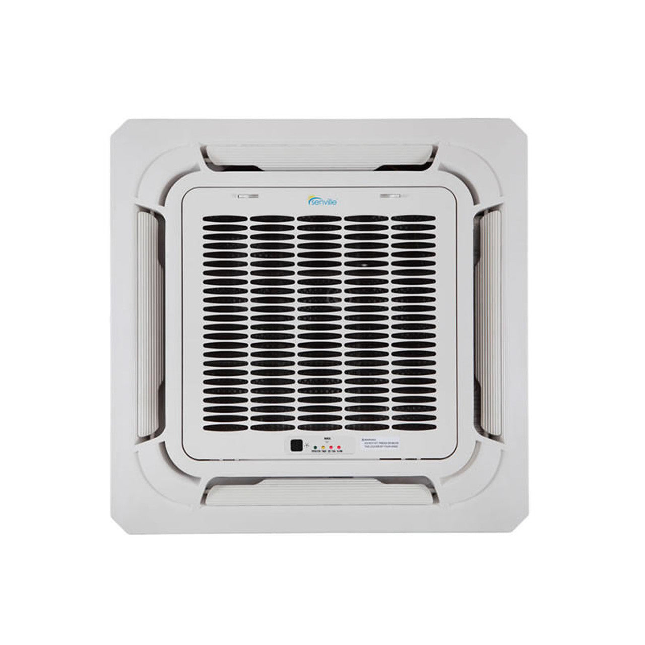 Senville AURA 27,000 (12K + 12K) BTU 23 SEER2 Ceiling Cassette 2 Zone Ductless Mini Split - Energy Star - 230V
