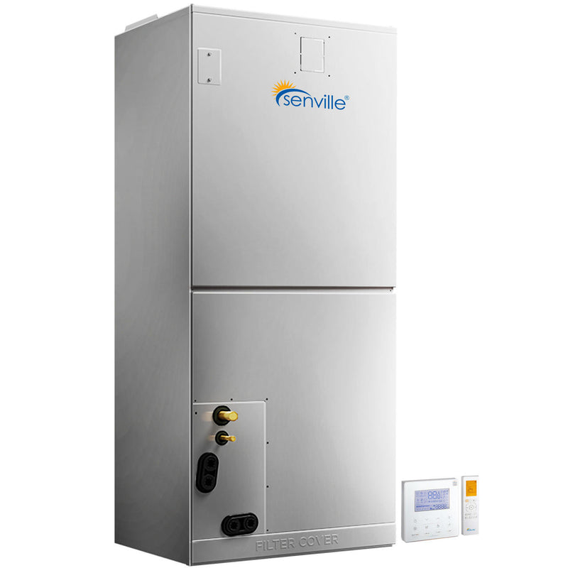 Senville 36,000 BTU 17.4 SEER2 Central Air Conditioner Heat Pump System Air Handler