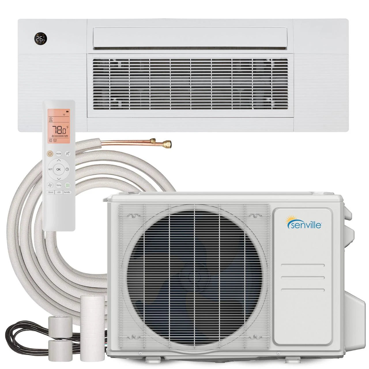 Senville AURA 9,000 BTU One-Way Ceiling Cassette