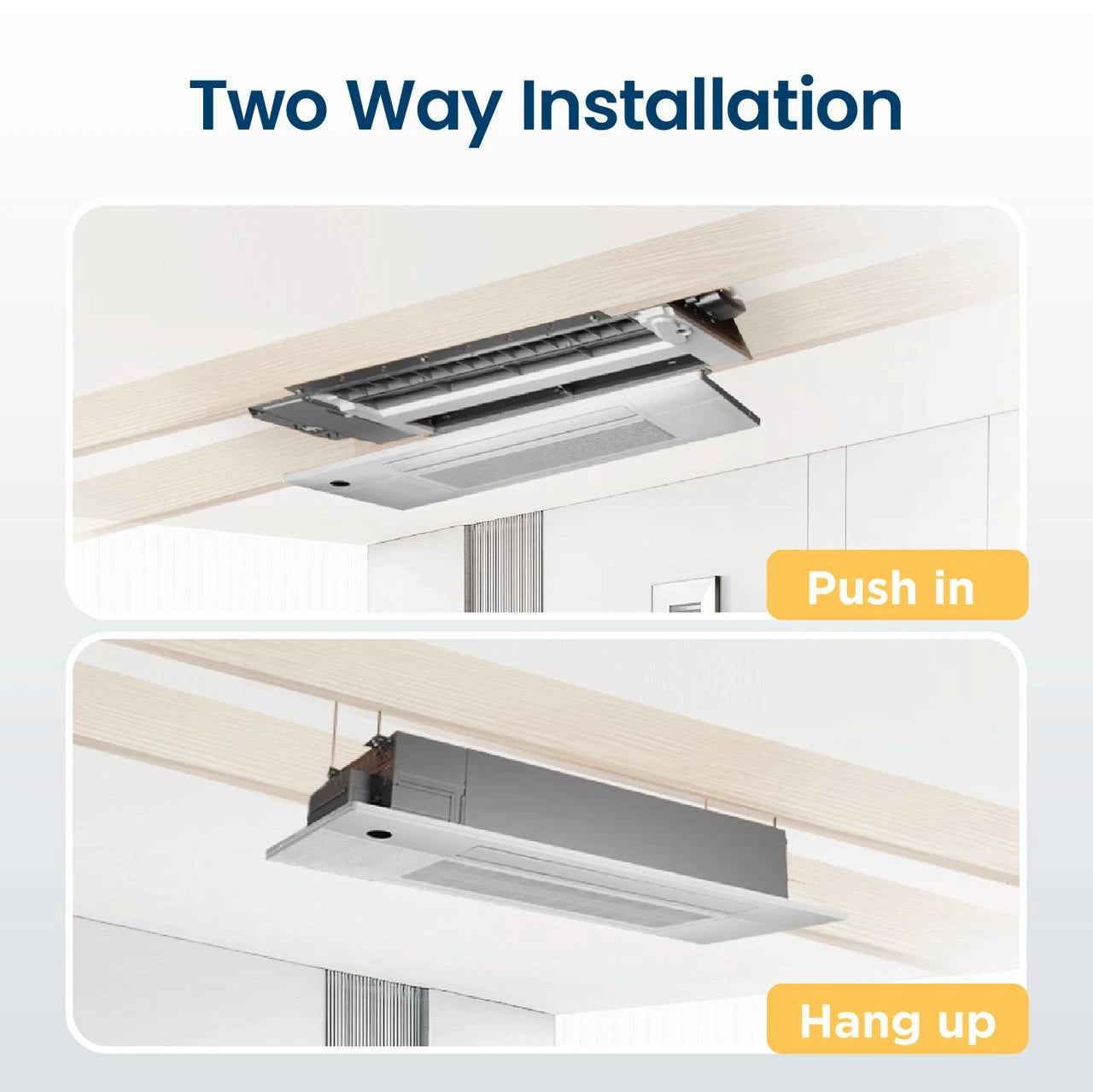 Senville AURA 9,000 BTU One-Way Ceiling Cassette - Image 2
