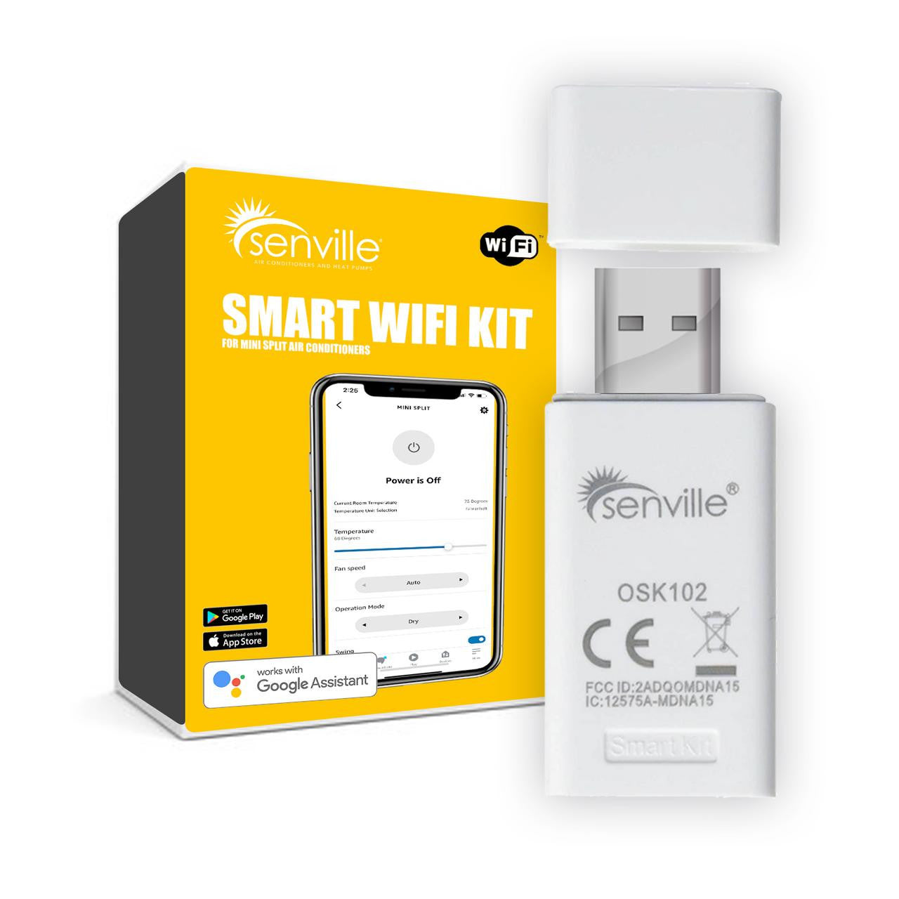 Senville Smart WiFi Kit for iOS and Android