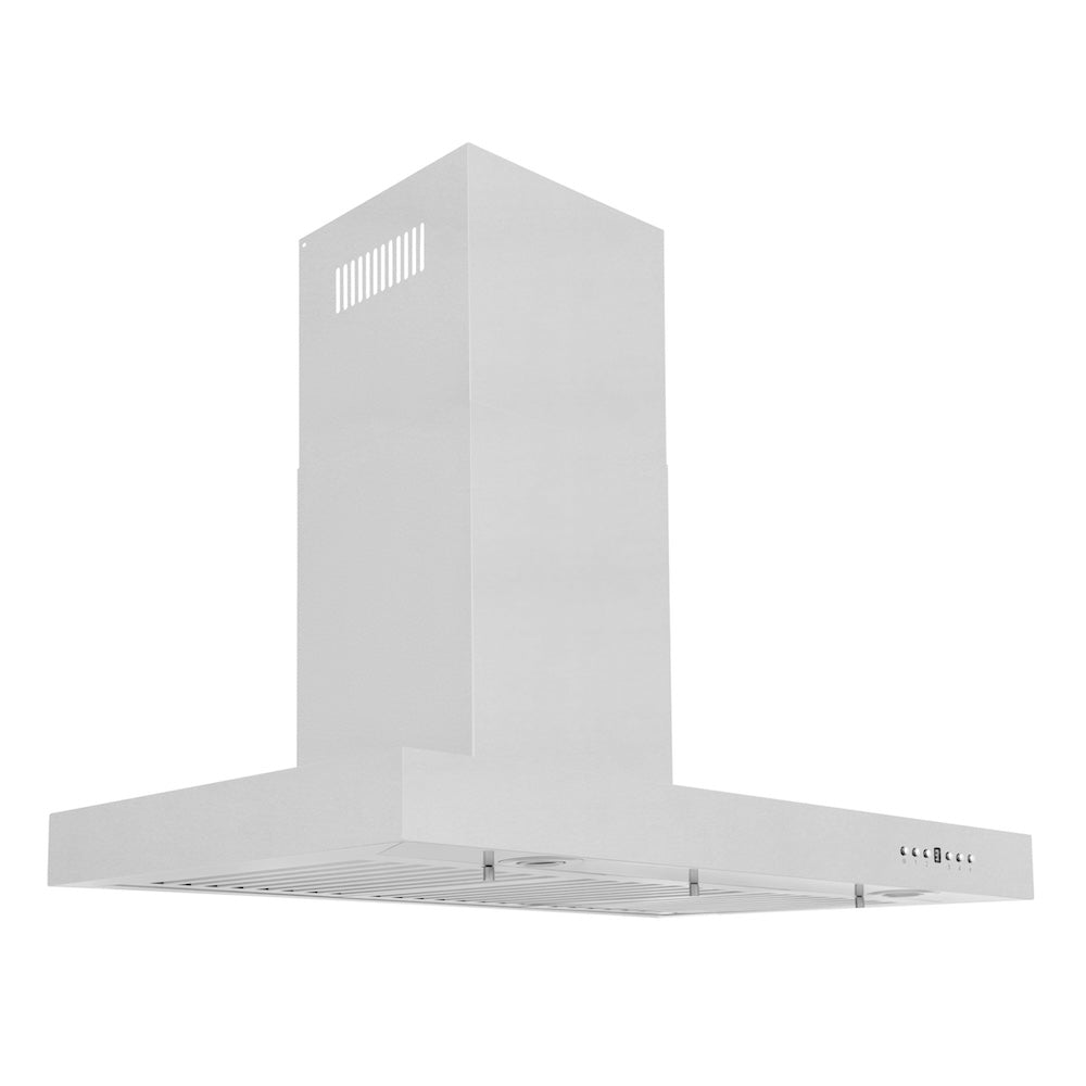 ZLINE Convertible Vent 36-inch range hood in stainless steel KE-36, view 3