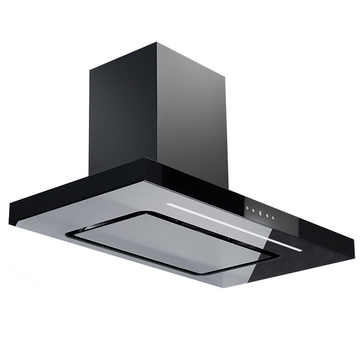 Victory 36-Inch 600 CFM Wall Mount Range Hood in Black