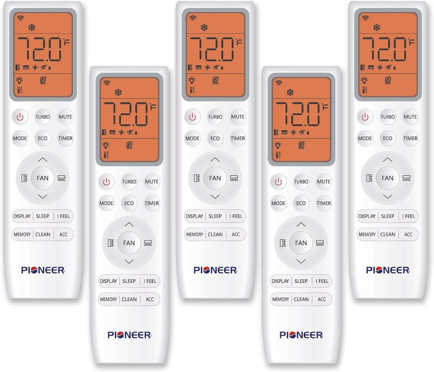 Pioneer 5-Zone 45000 BTU 3.75-Ton Quantum Ultra Wi-Fi 22 SEER Energy-Star Multi (5) Zone Wall Mount Air Conditioner Heat Pump 230-Volt