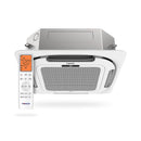 Pioneer® Multi Zone 12,000 BTU Quantum Ultra Ceiling Cassette Indoor Section Ductless Mini-Split Wi-Fi Inverter++ Air Conditioner Heat Pump 230V