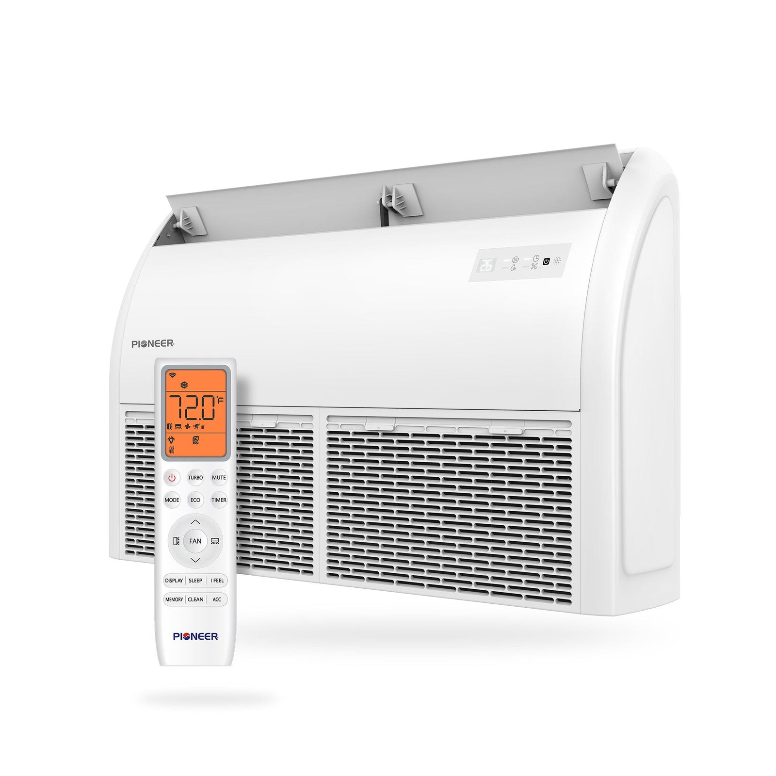 Pioneer® Multi Zone 18,000 BTU Quantum Ultra Floor-Ceiling Flex Mount Indoor Section Ductless Mini-Split Wi-Fi Inverter++ Air Conditioner Heat Pump 230V