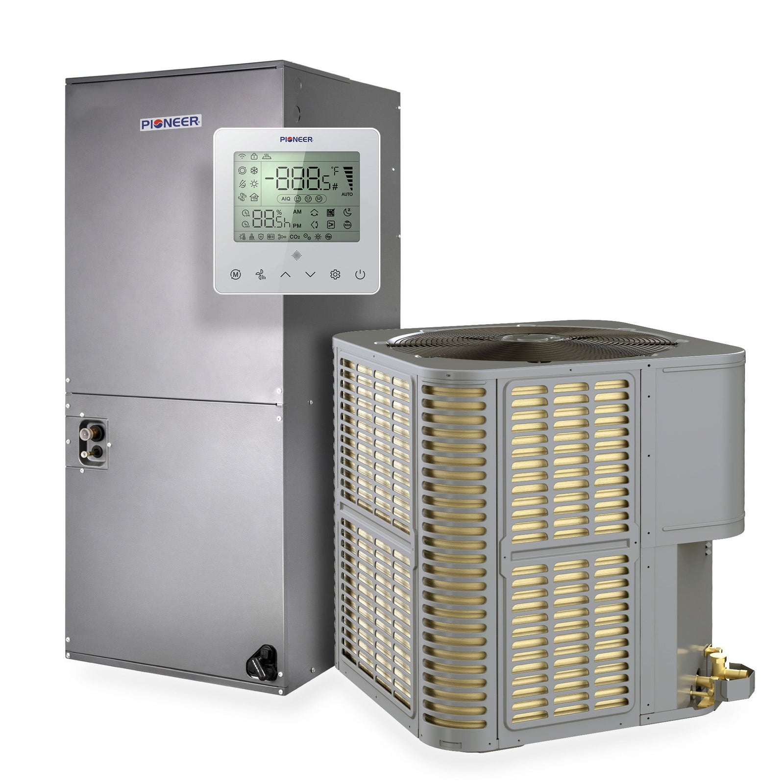 Pioneer® Vertex™ 55,000 BTU 17 SEER2 230V Ducted Central Split Air Conditioner Inverter Heat Pump