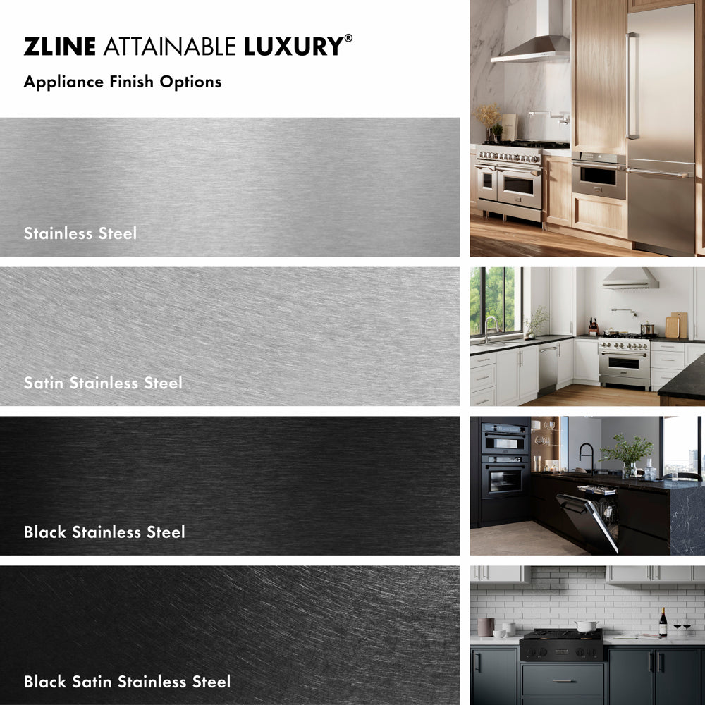 ZLINE Paramount 48-inch range in stainless steel with white matte door SINR-WM-48, view 6