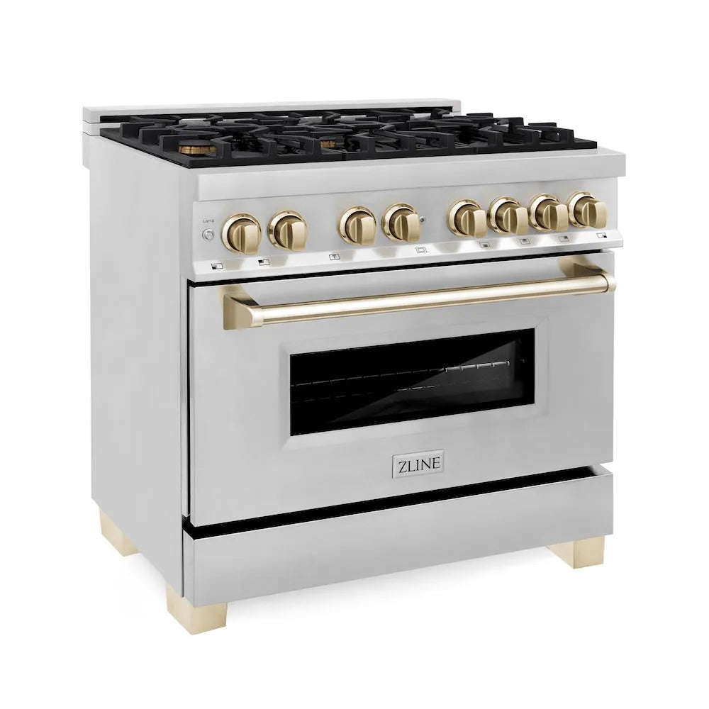 ZLINE Legacy 36-inch dual fuel range (RAZ-36-G)