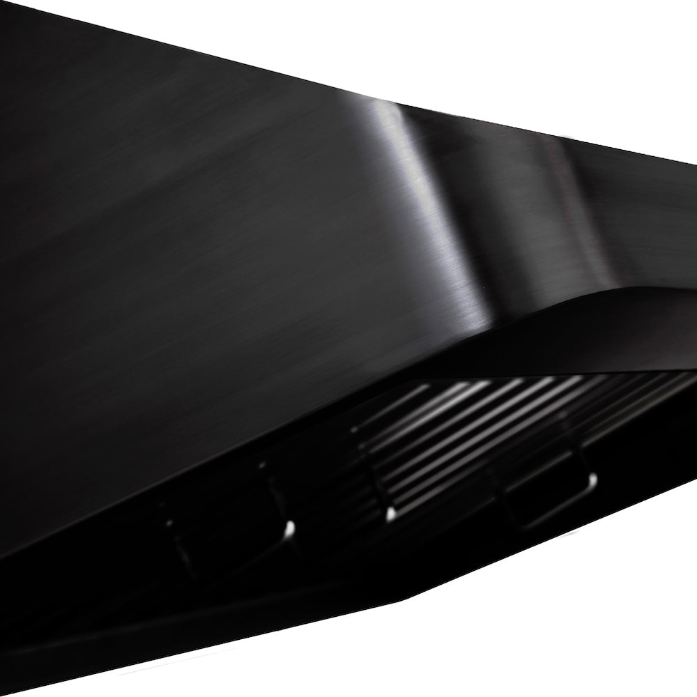 ZLINE 36-inch range hood in black stainless steel BS623-36, detail