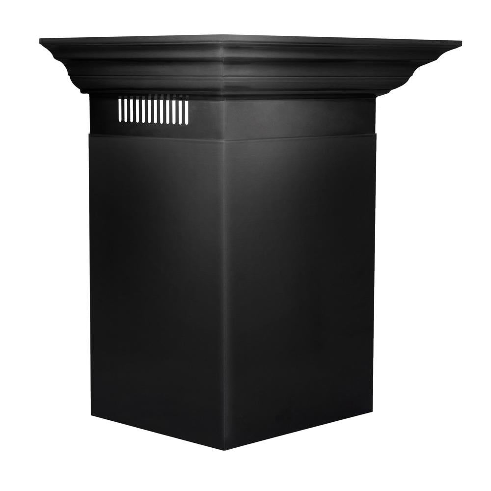 ZLINE Convertible Vent 30-inch range hood in black stainless steel BSKENCRN-30, view 6