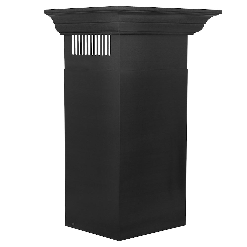 ZLINE Convertible Vent 48-inch range hood in black stainless steel BSKBNCRN-48, view 6