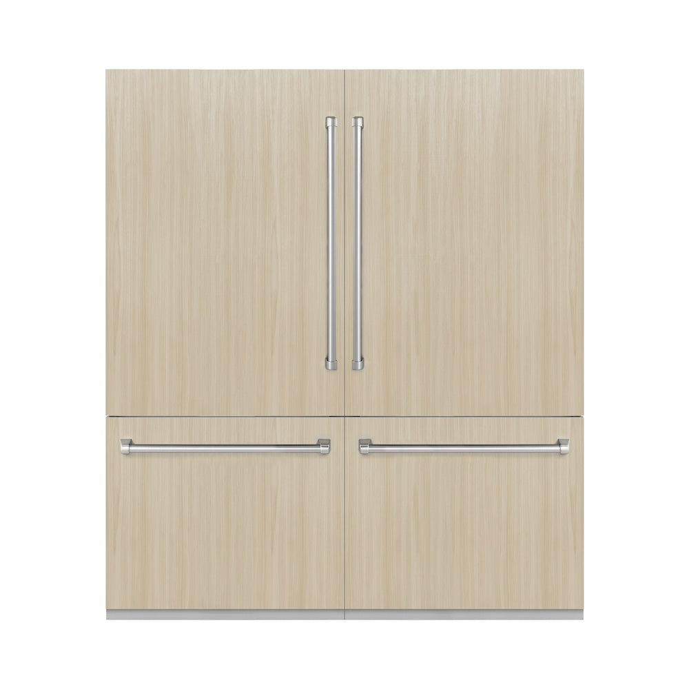 ZLINE 72-inch refrigerator, panel ready GRBIT-72, front view