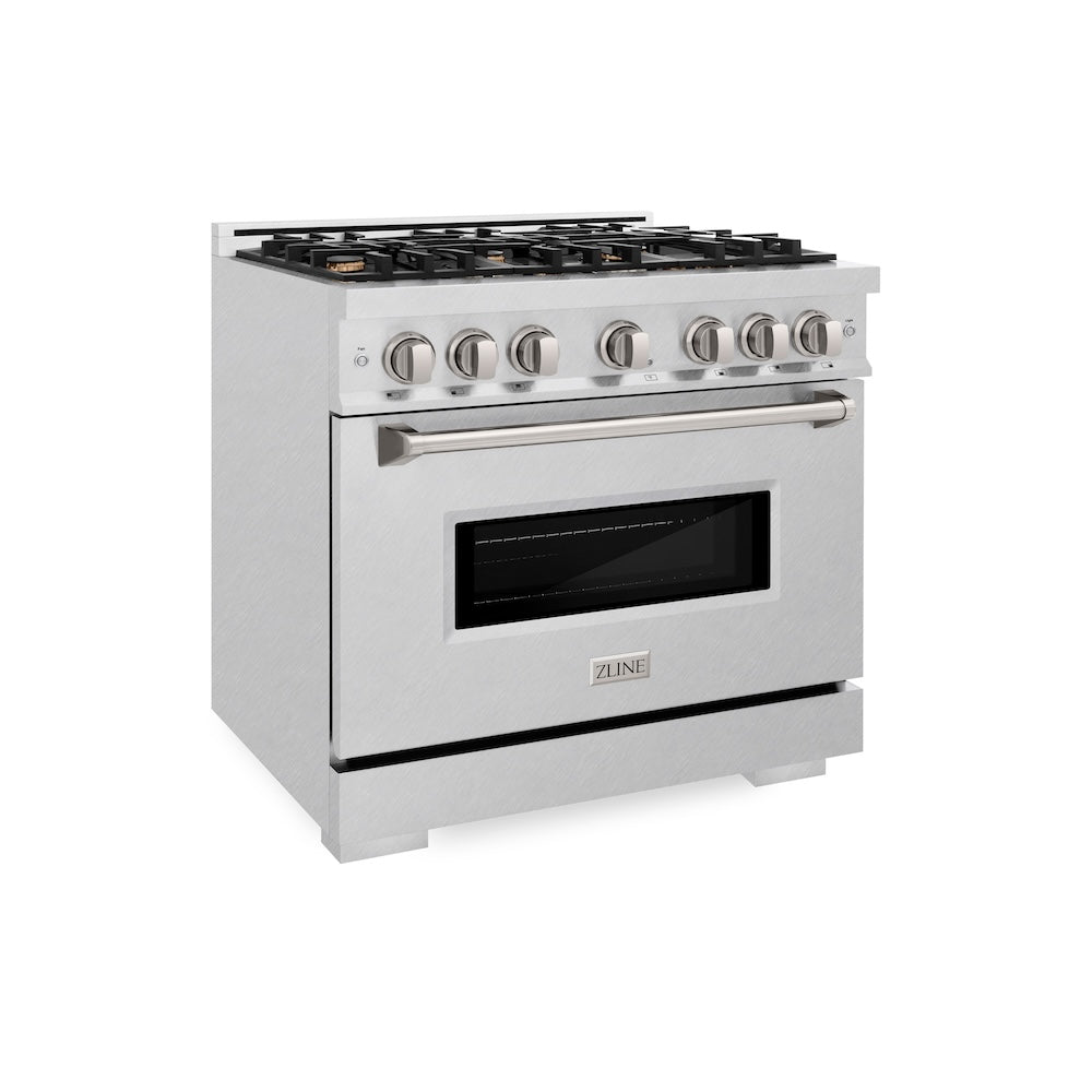 ZLINE Classic 36-inch range in satin stainless steel CDRS-BR-36