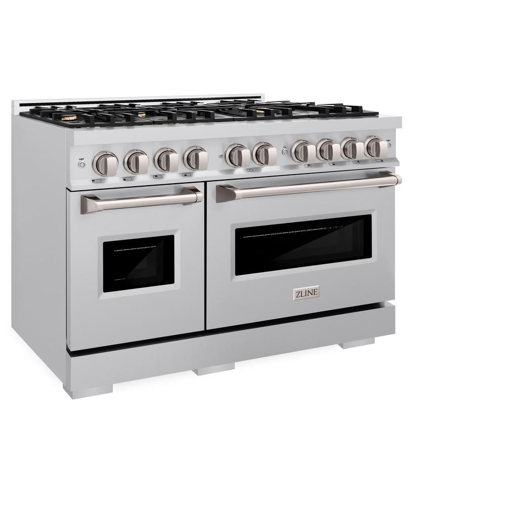 ZLINE Classic 48-inch range in stainless steel CDR-BR-48, view 6