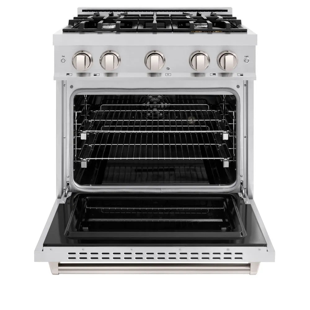 ZLINE Classic 30-inch range in stainless steel CDR30, front view