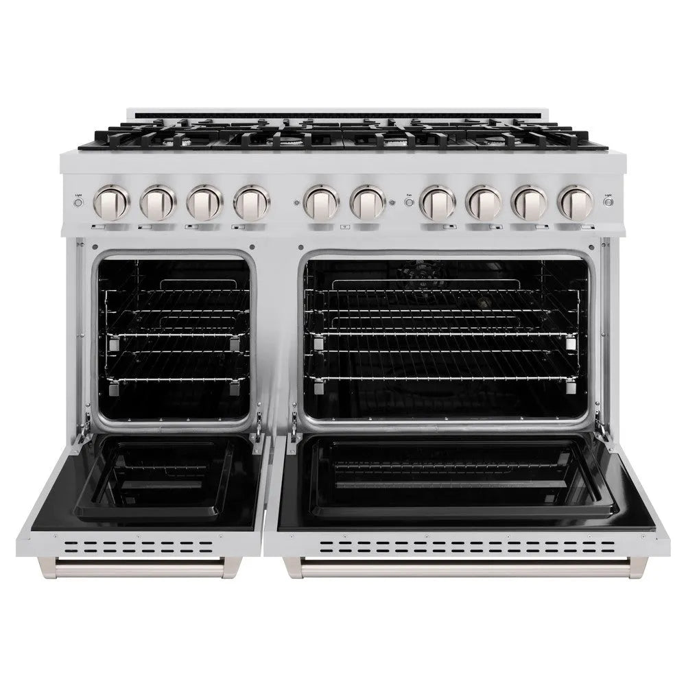 ZLINE Classic 48-inch range in stainless steel CDR48, front view