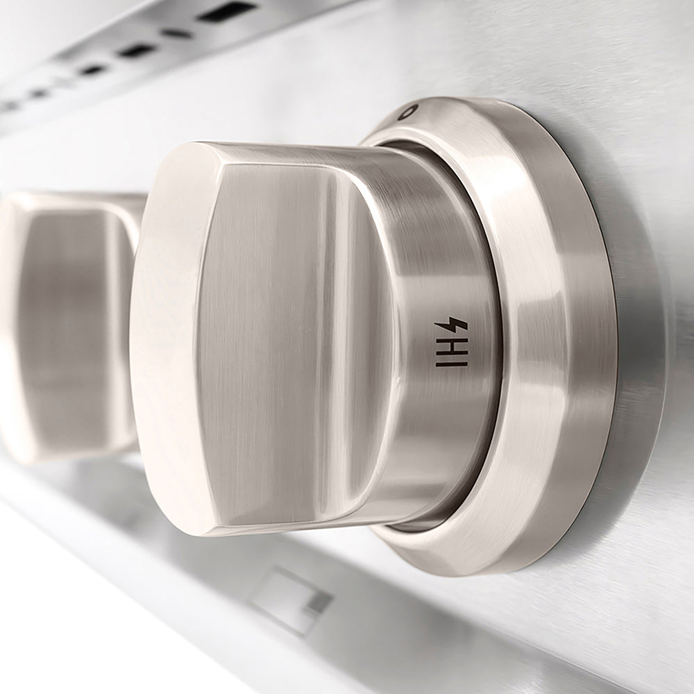 ZLINE Classic 30-inch rangetop in stainless steel PCRT30, from above