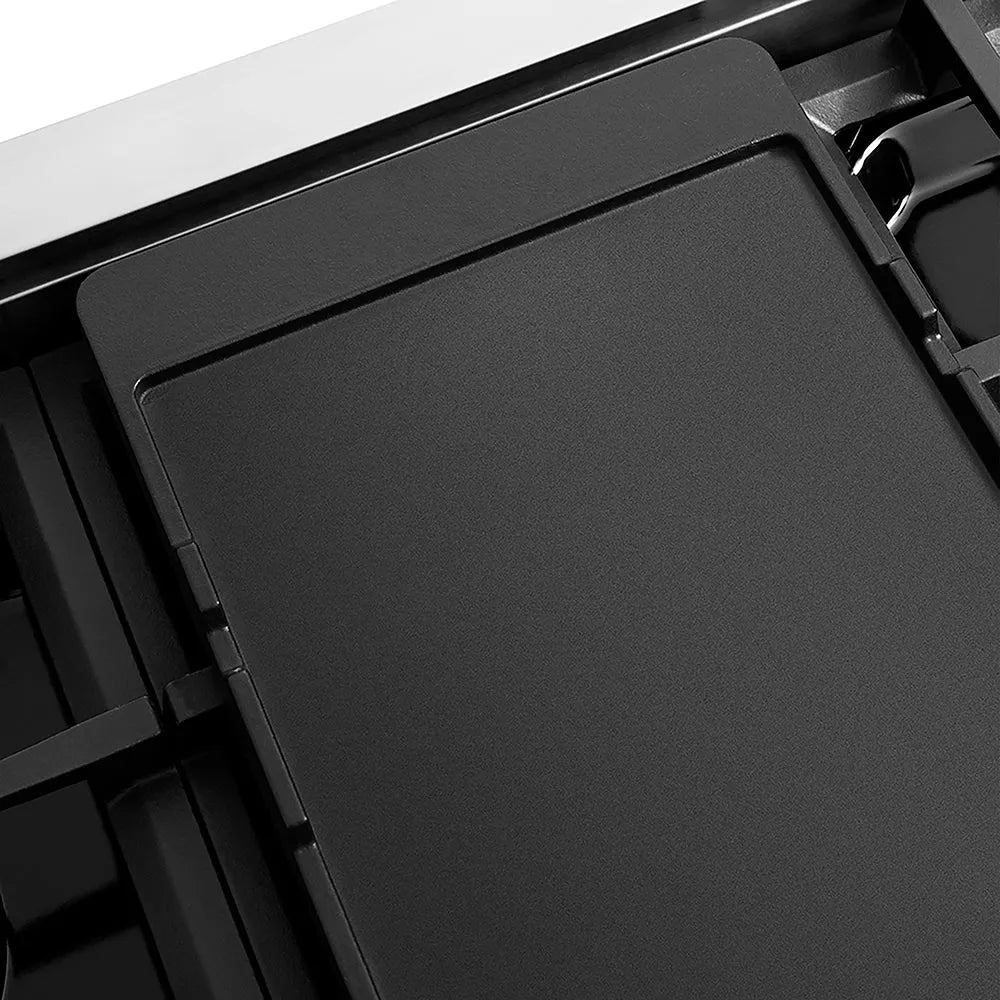 ZLINE Classic 48-inch rangetop in stainless steel PCRT48, from above