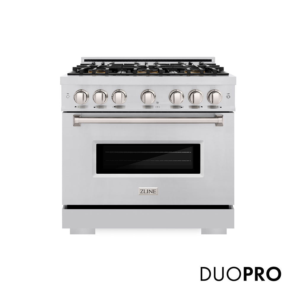 ZLINE Classic 36-inch range in stainless steel PCGR36