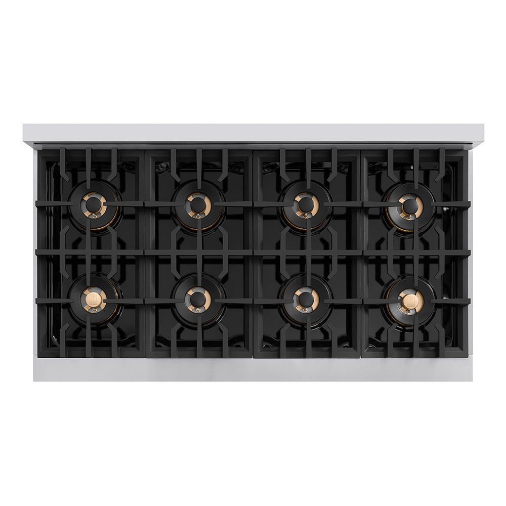 ZLINE Classic 48-inch range in stainless steel PCGR48, from above