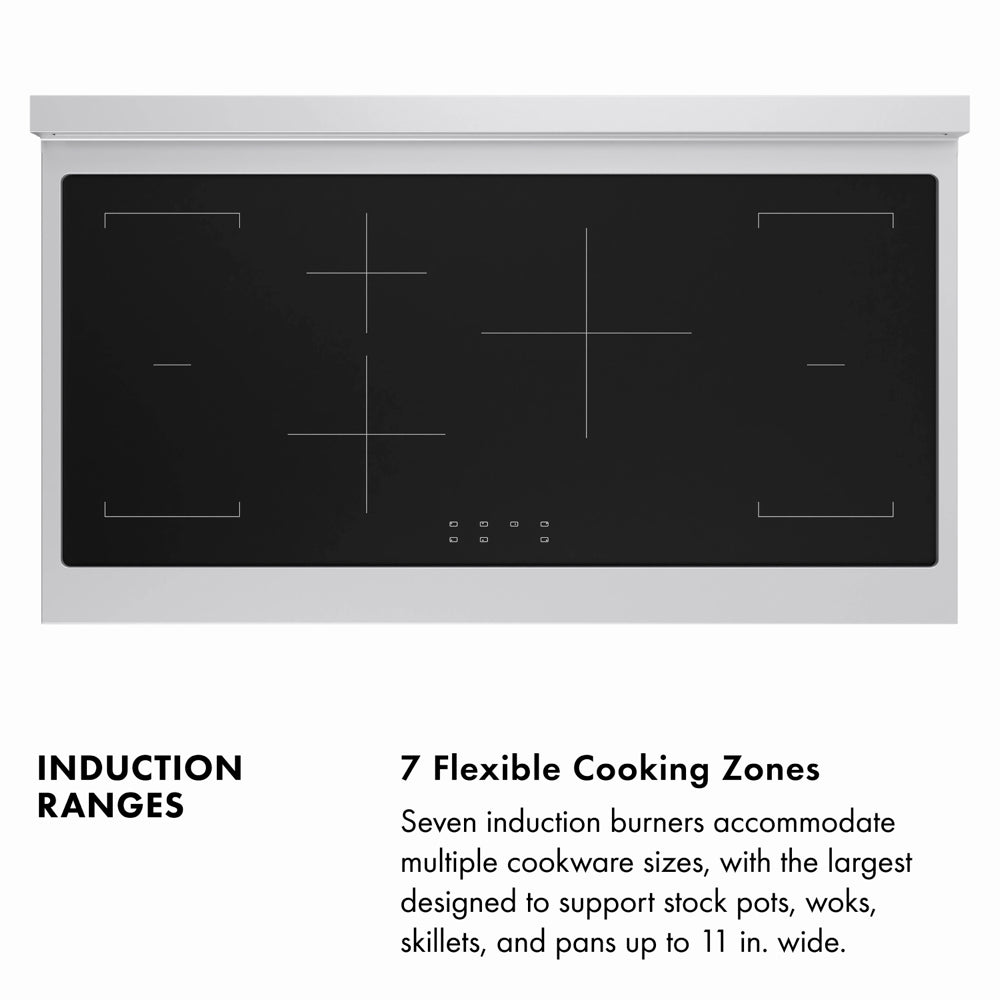 ZLINE Autograph Edition Paramount 48-inch range in stainless steel and champagne bronze accents SINRZ-48-KCB, view 4