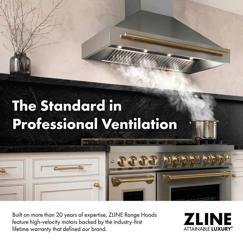ZLINE 30-inch range hood in stainless steel 617-30, view 3