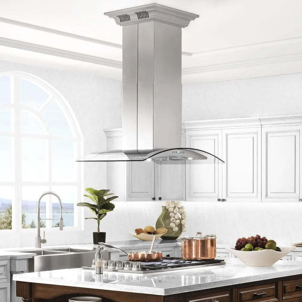ZLINE CrownSound 36-inch range hood in stainless steel GL5ICRN-BT-36, view 2