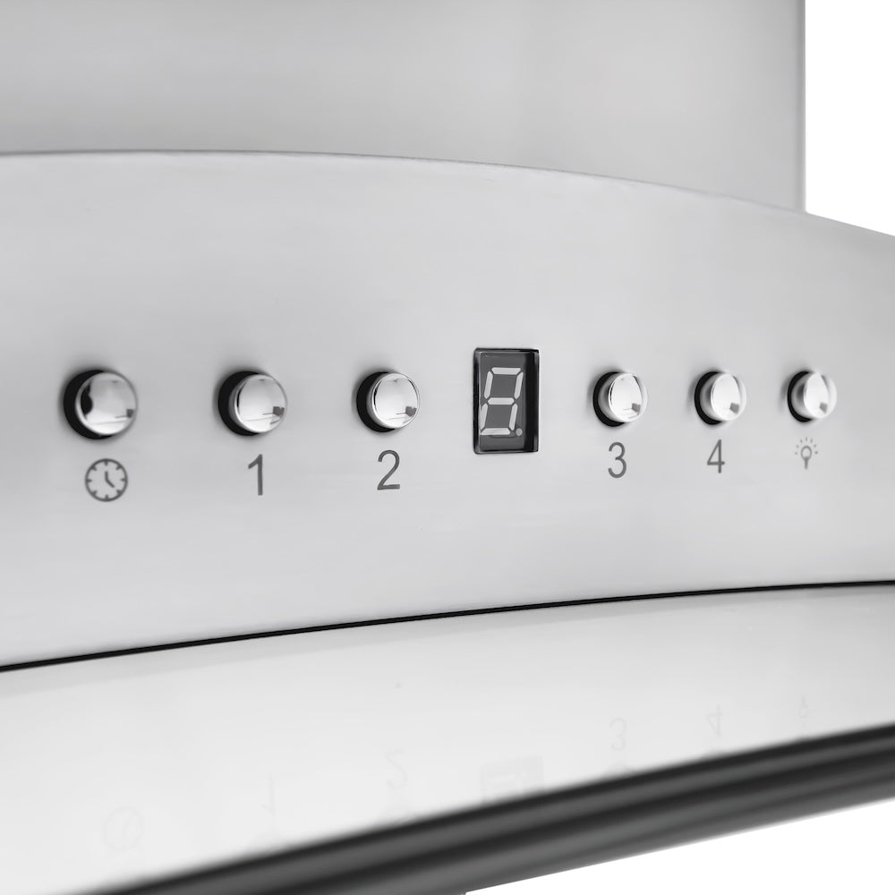 ZLINE Convertible Vent 36-inch range hood in stainless steel GL9I-36, detail