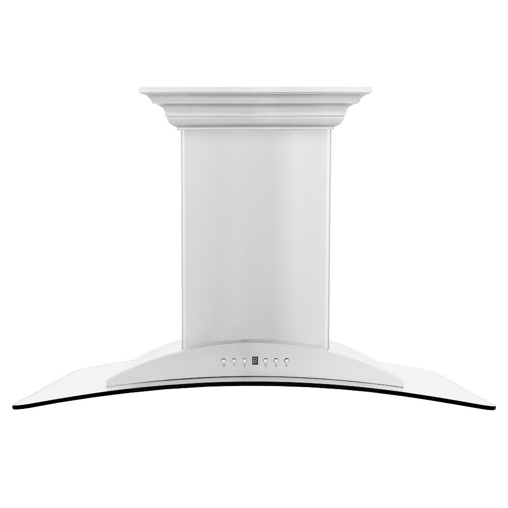 ZLINE CrownSound 36-inch range hood in stainless steel GL9ICRN-BT-36, front view