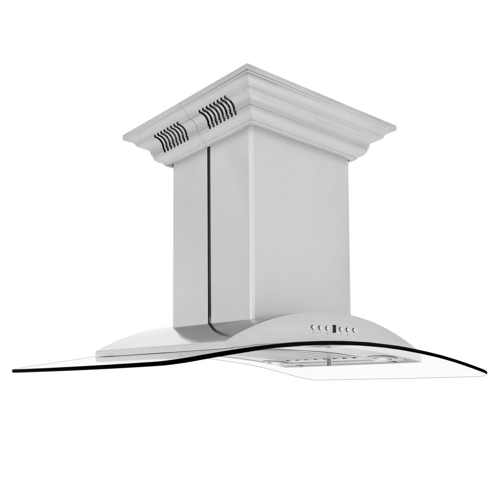 ZLINE CrownSound 30-inch range hood in stainless steel GL9ICRN-BT-30, view 7