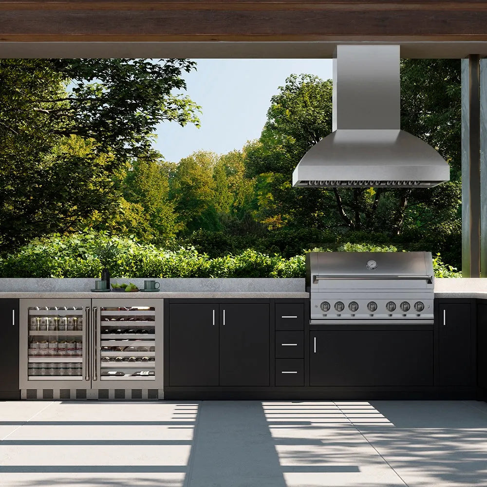 ZLINE Outdoor 48-inch range hood in stainless steel GOI2-48, view 2