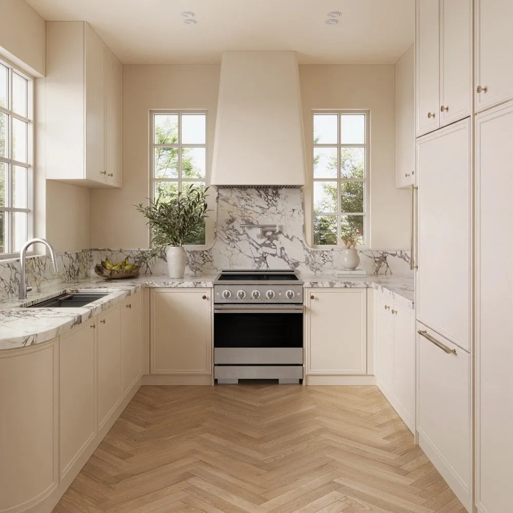 ZLINE Marino 30-inch range in stainless steel MINR30, view 2